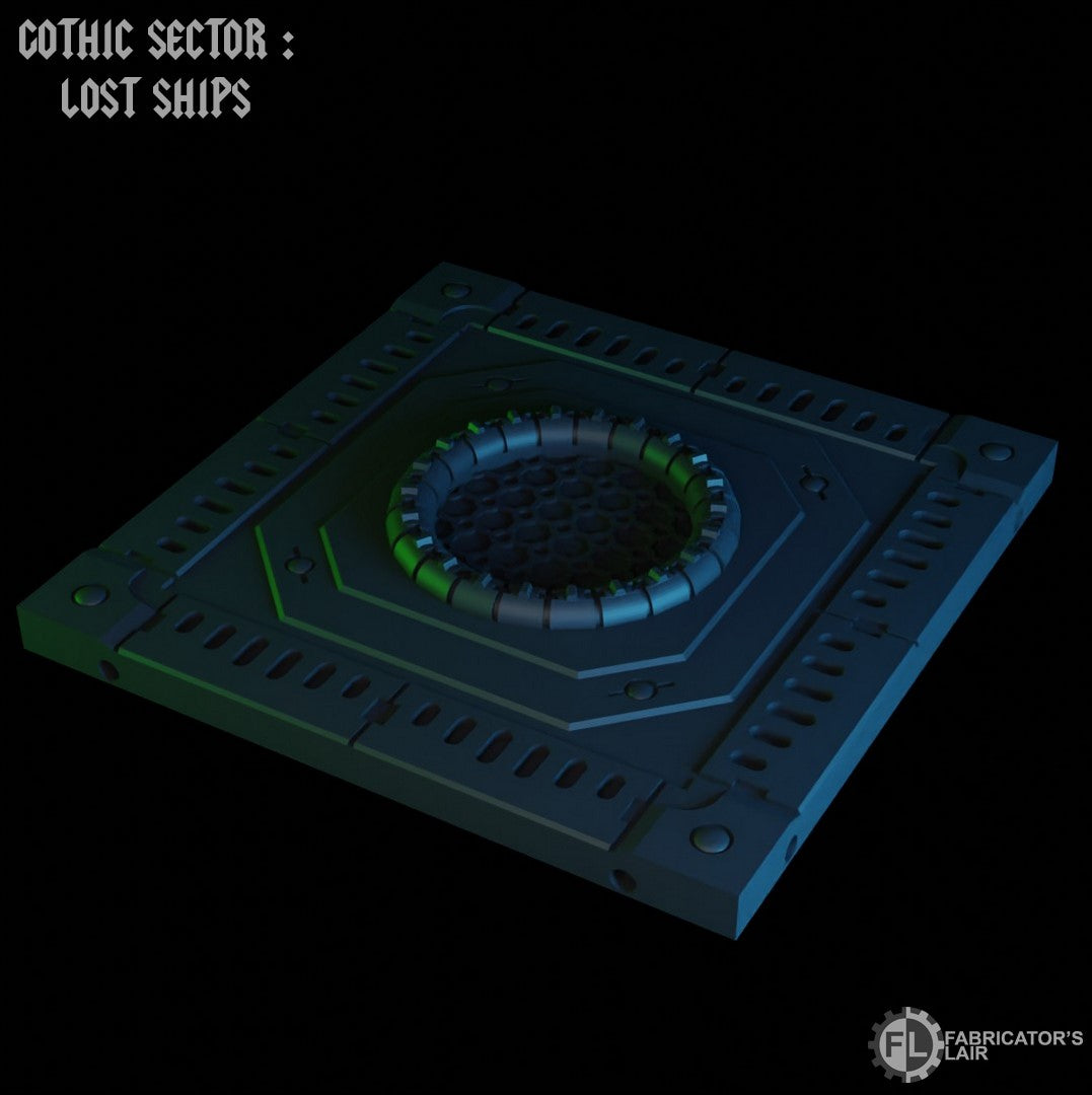 Gothic Sector: Tombship LED Floor Tiles