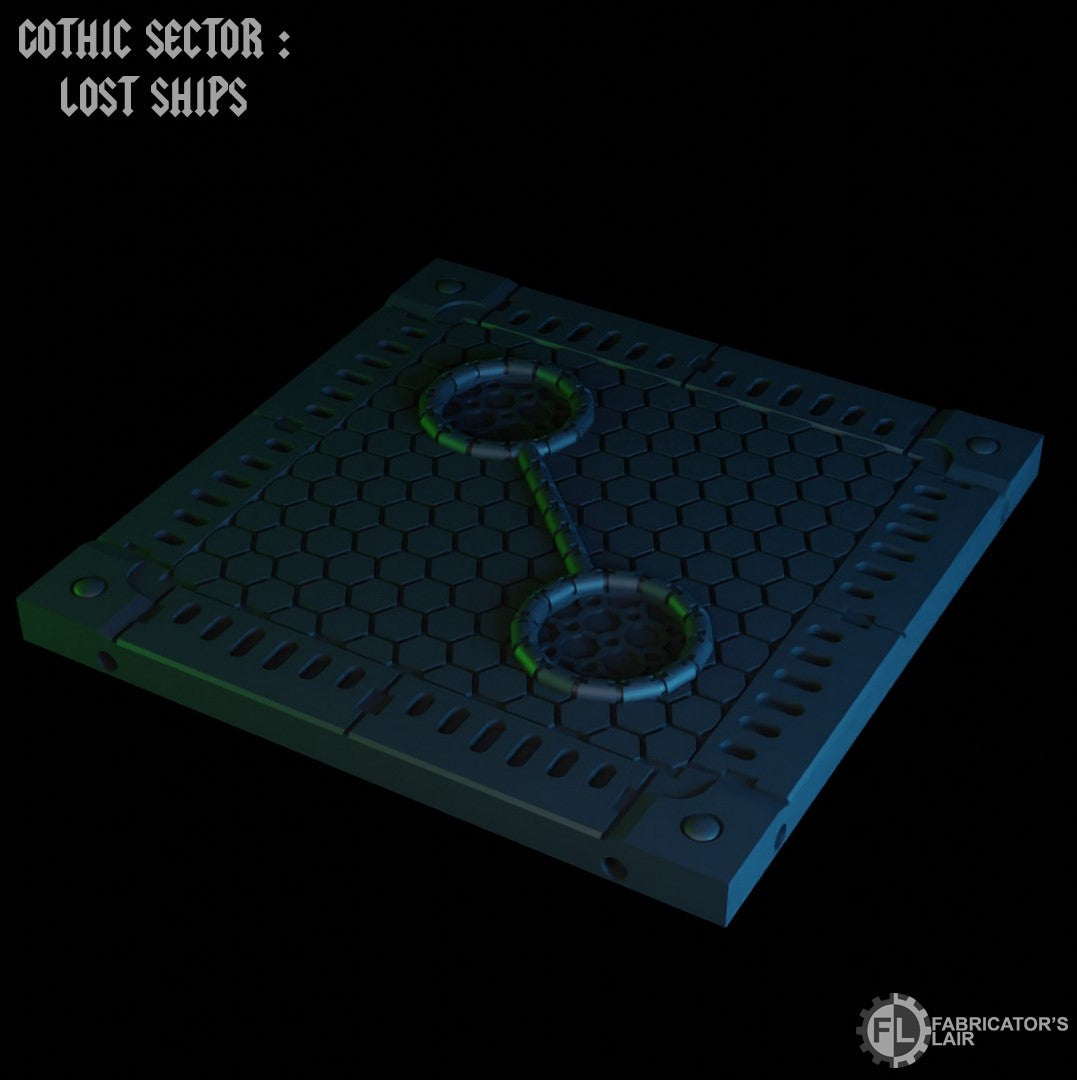 Gothic Sector: Tombship LED Floor Tiles