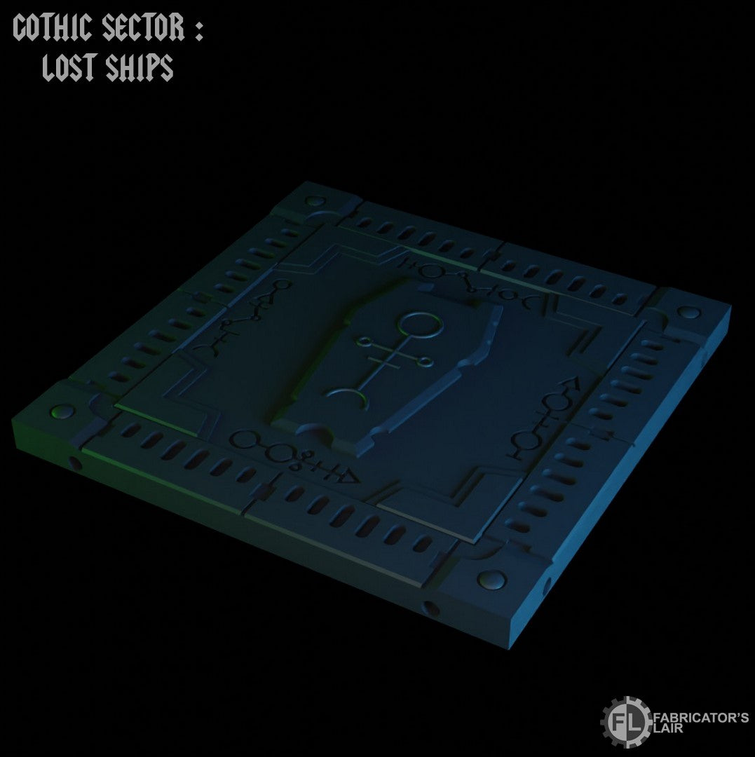 Gothic Sector: Tombship LED Floor Tiles