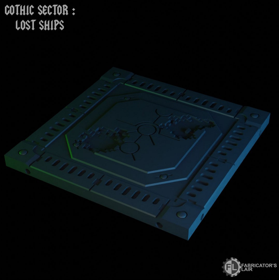 Gothic Sector: Tombship LED Floor Tiles