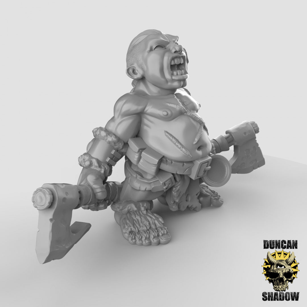Halfling Barbarian | Duncan Shadow | Compatible with Dungeons & Dragons and Pathfinder