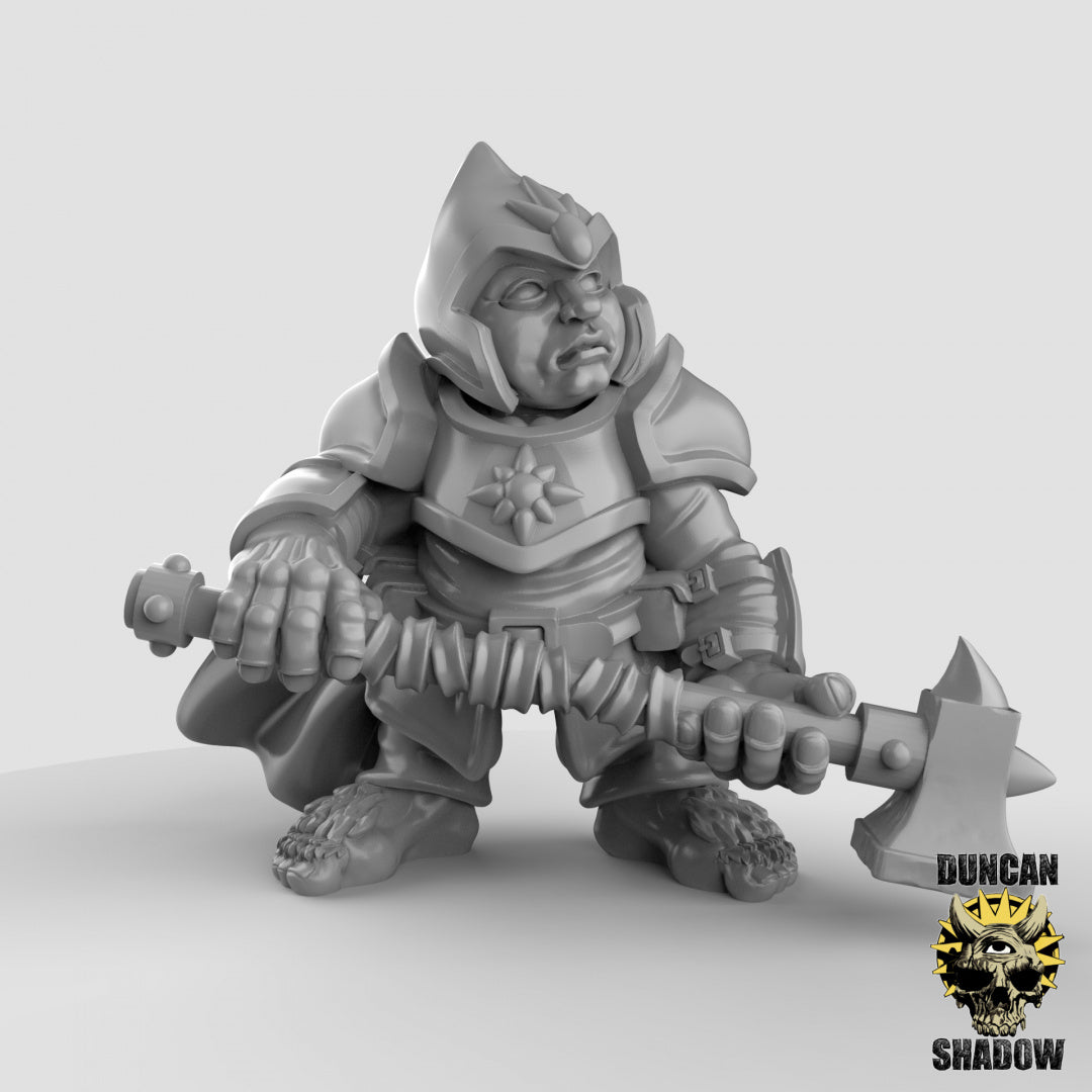 Clérigo mediano | Sombra de Duncan | Compatible con Dragones y Mazmorras y Pathfinder