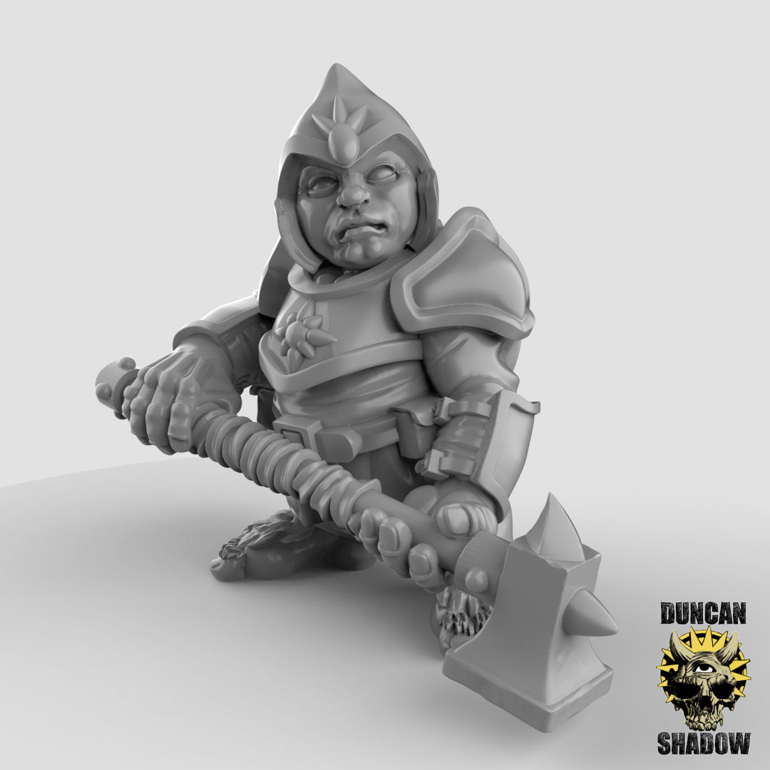 Halfling Cleric | Duncan Shadow | Compatible with Dungeons & Dragons and Pathfinder