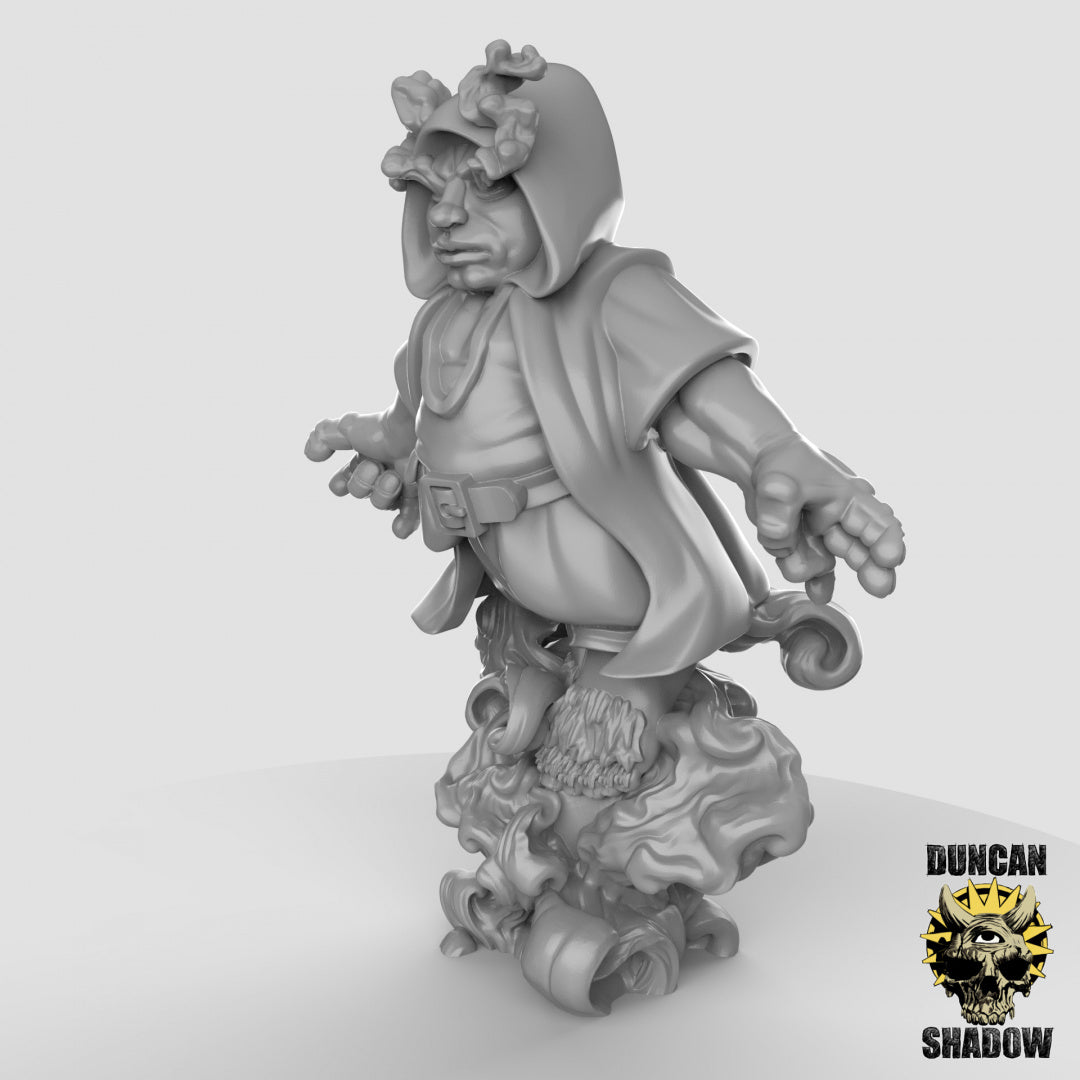 Halfling Sorcerer | Duncan Shadow | Compatible with Dungeons & Dragons and Pathfinder