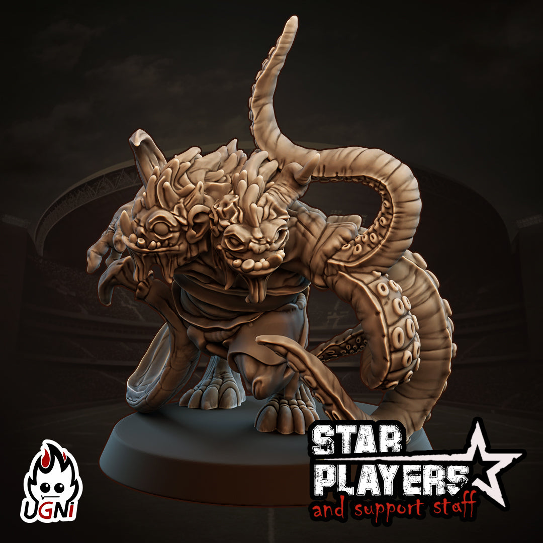 Holdgrasp Doublefang - Jugador Estrella del Caos - Fantasy Football - Miniaturas Ugni