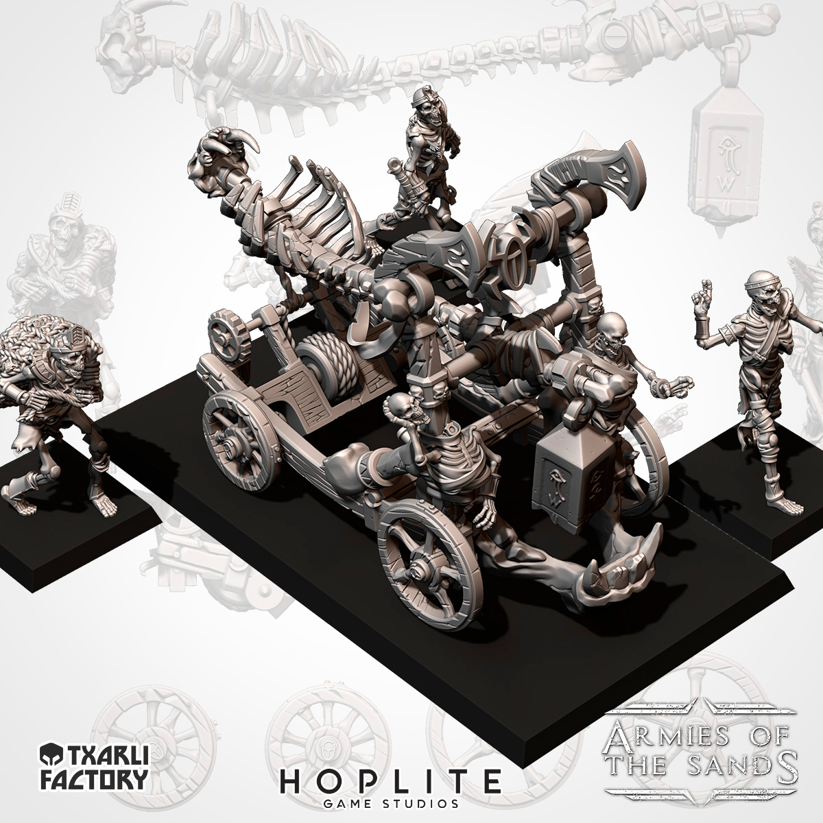 Bone Catapult - Armies of the Sands | Txarli Factory