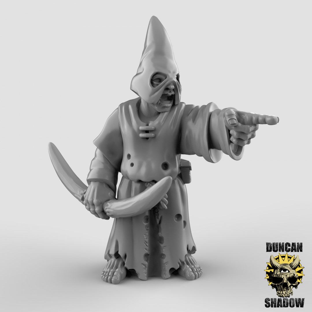 Human Cultists With Bows | Duncan Shadow | Compatible with Dungeons & Dragons and Pathfinder