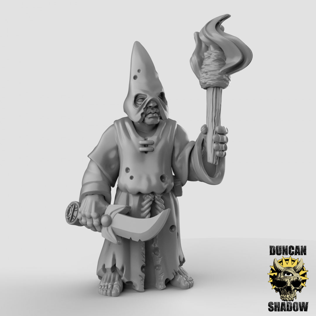 Cultistas humanos con dagas | Sombra de Duncan | Compatible con Dragones y Mazmorras y Pathfinder