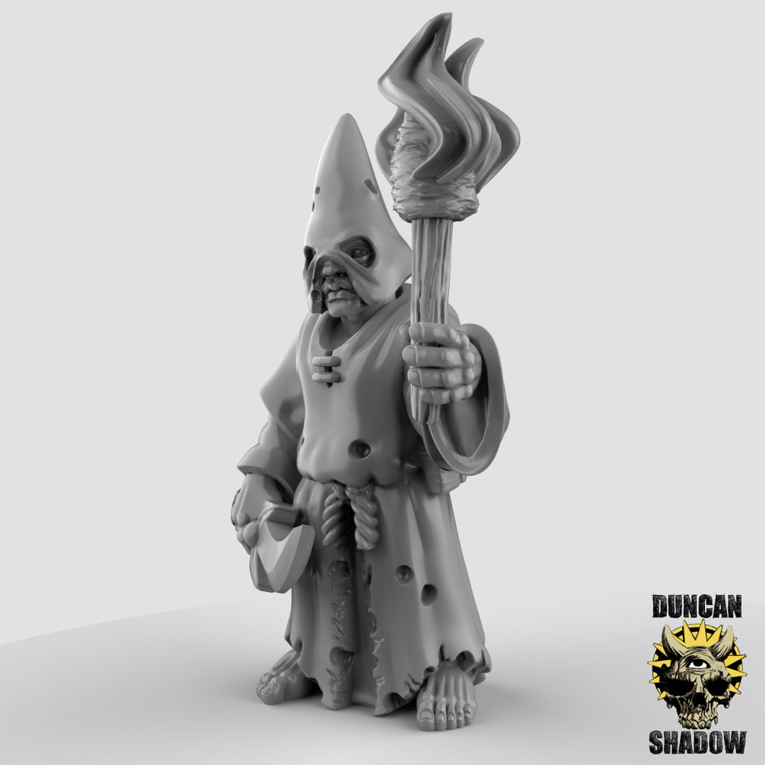 Cultistas humanos con dagas | Sombra de Duncan | Compatible con Dragones y Mazmorras y Pathfinder