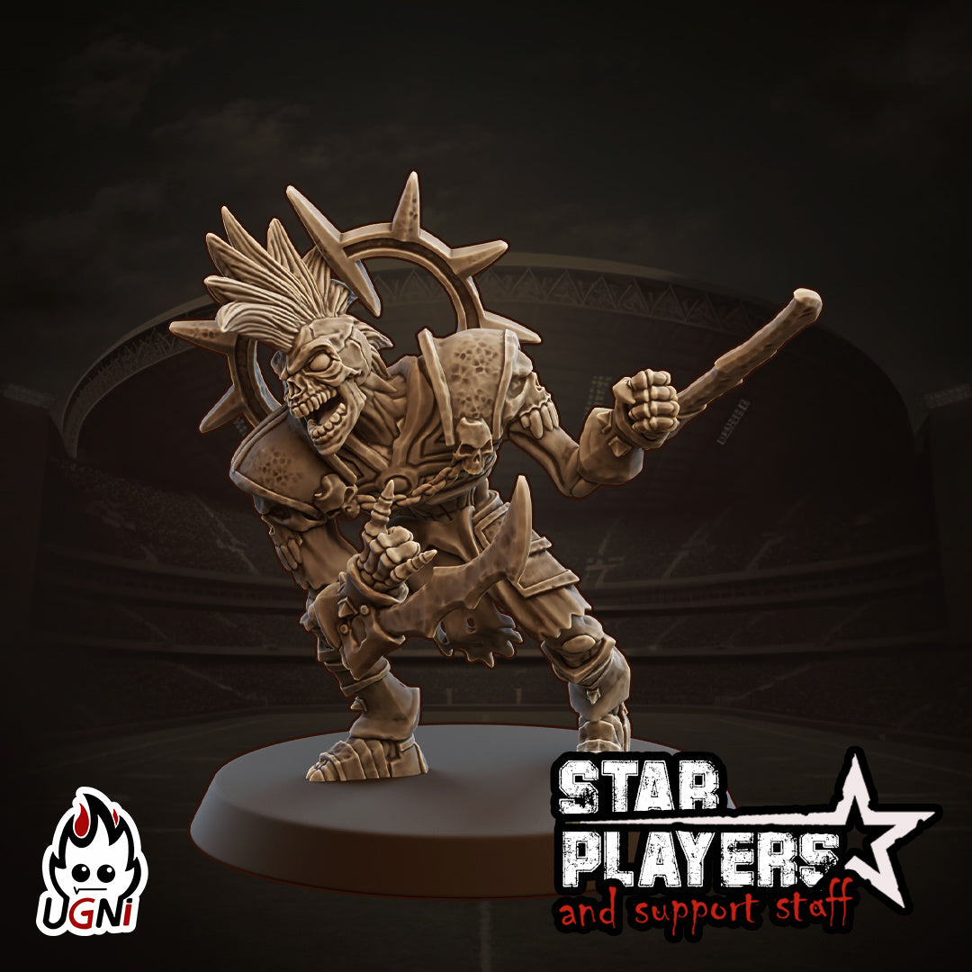 Ivan Ugnishroud - Jugador estrella no muerto - Fútbol de fantasía - Miniaturas Ugni