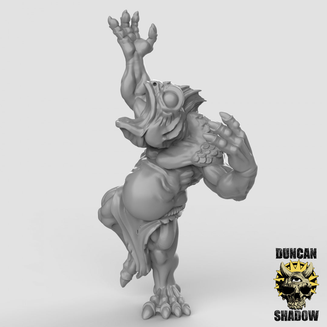 Koa Toa Fischvolk Mönche | Duncan Shadow | Kompatibel mit Dungeons & Dragons und Pathfinder