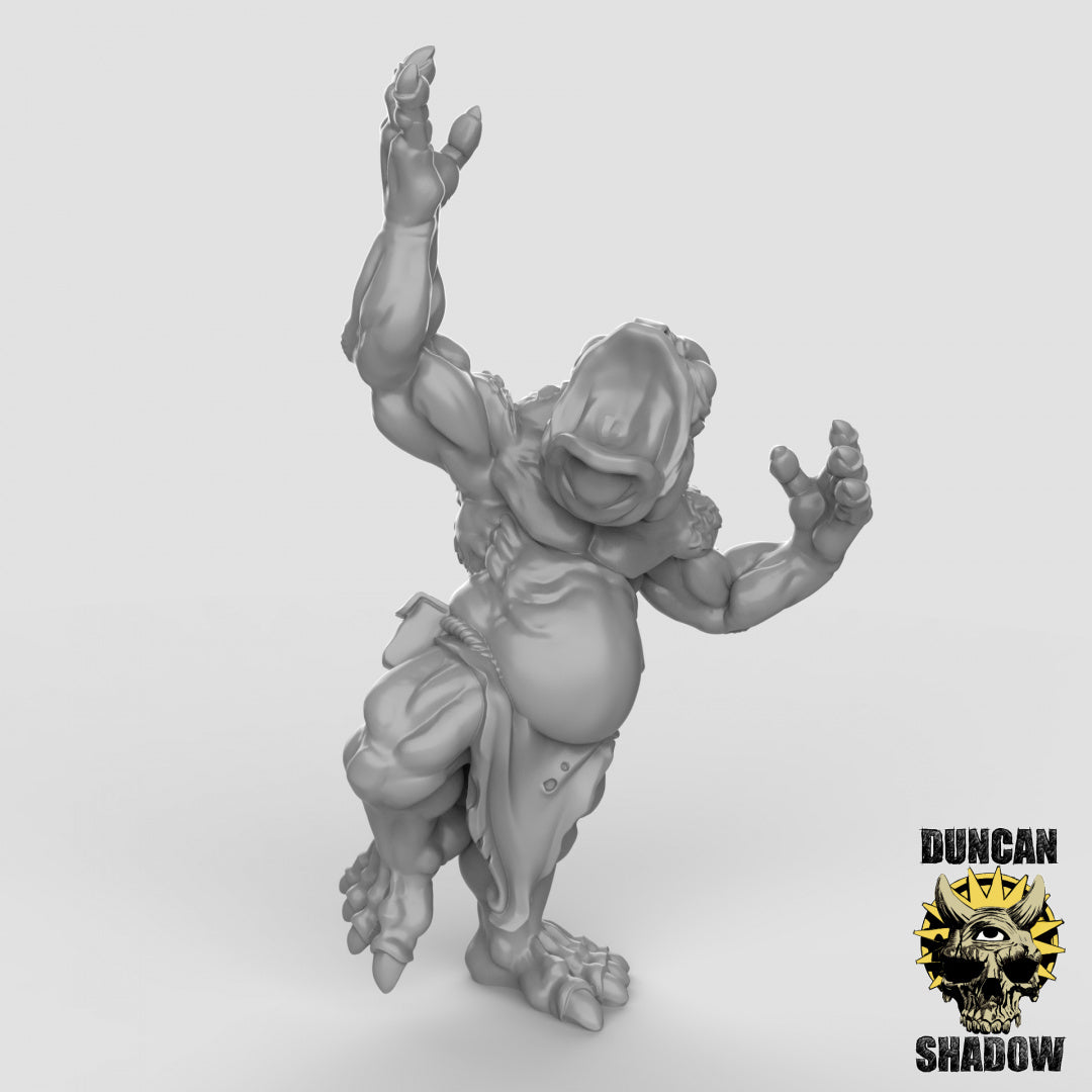 Koa Toa Fischvolk Mönche | Duncan Shadow | Kompatibel mit Dungeons & Dragons und Pathfinder