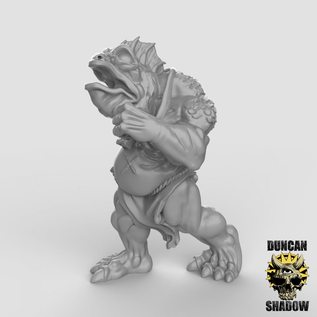 Koa Toa Fischvolk Mönche | Duncan Shadow | Kompatibel mit Dungeons & Dragons und Pathfinder