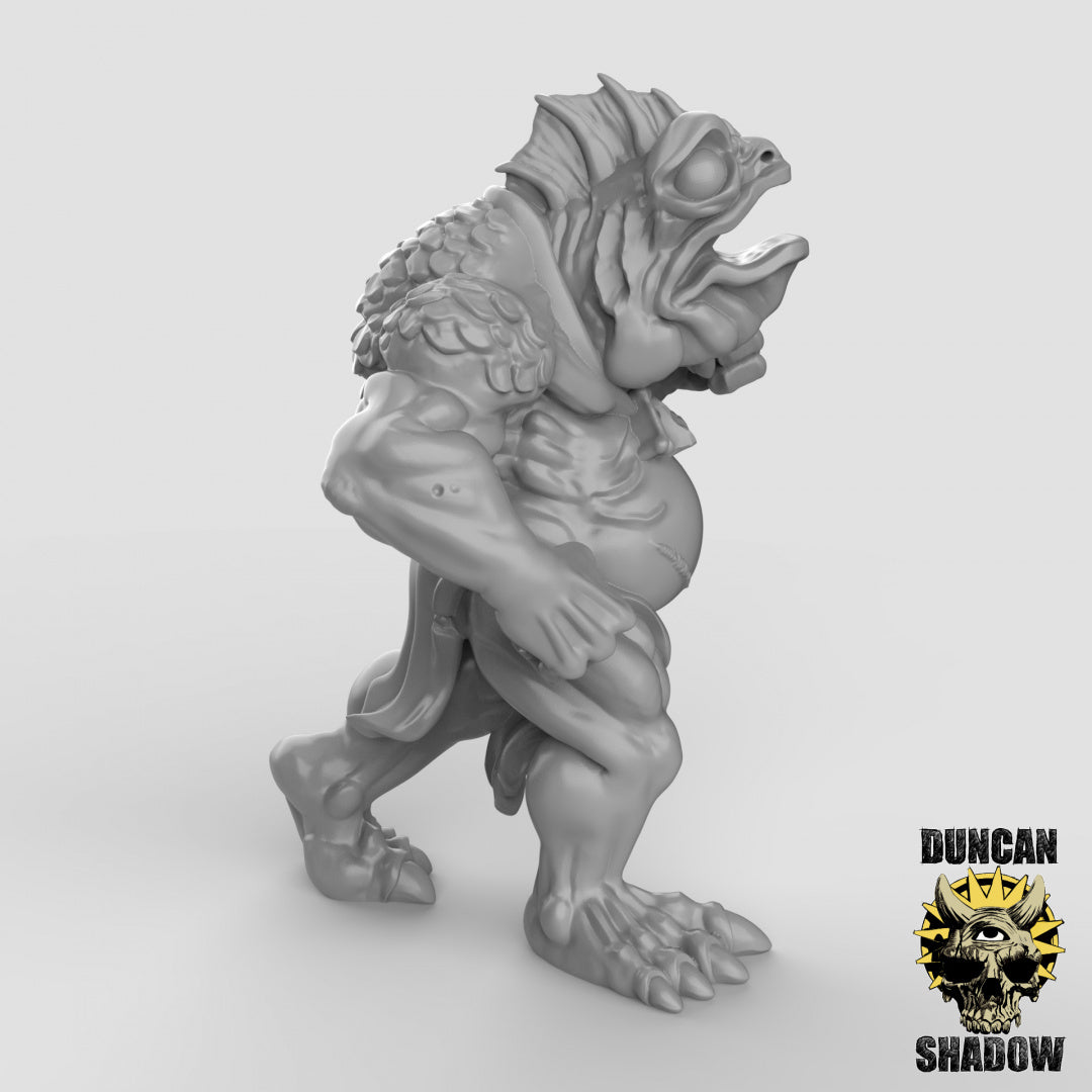 Koa Toa Fischvolk Mönche | Duncan Shadow | Kompatibel mit Dungeons & Dragons und Pathfinder