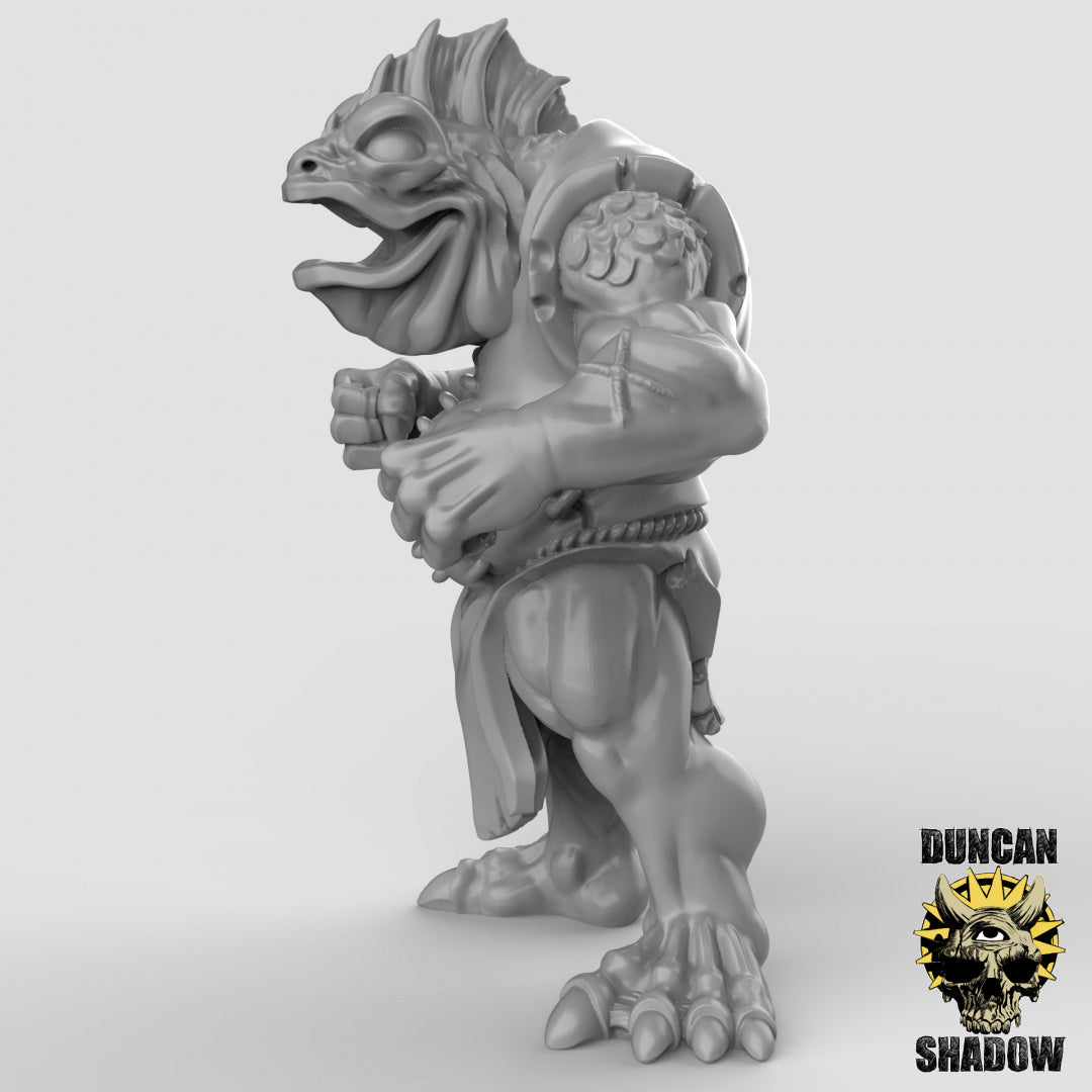 Koa Toa Fischvolk Mönche | Duncan Shadow | Kompatibel mit Dungeons & Dragons und Pathfinder