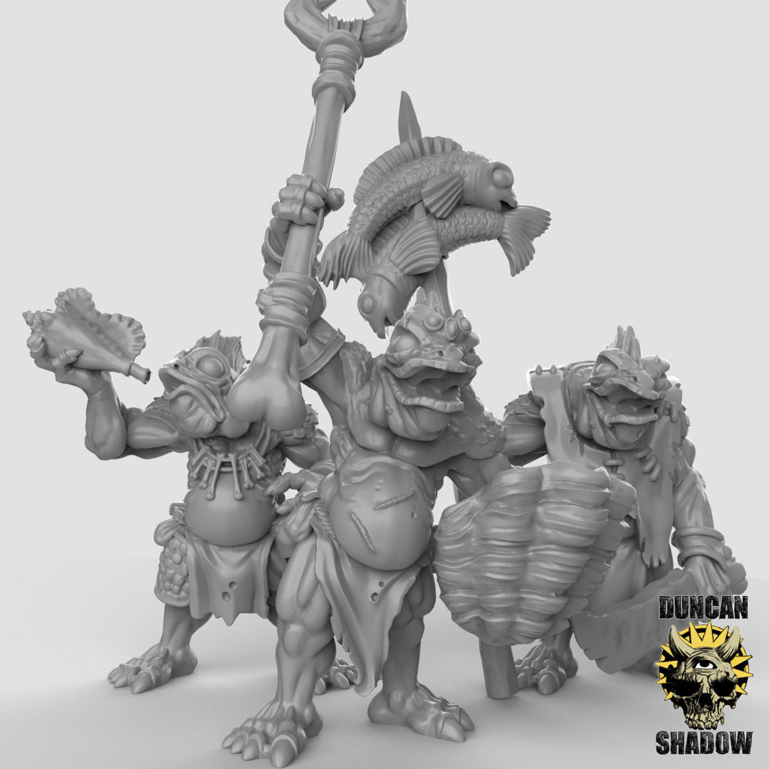 Comando del pueblo pez Koa Toa | Sombra de Duncan | Compatible con Dragones y Mazmorras y Pathfinder