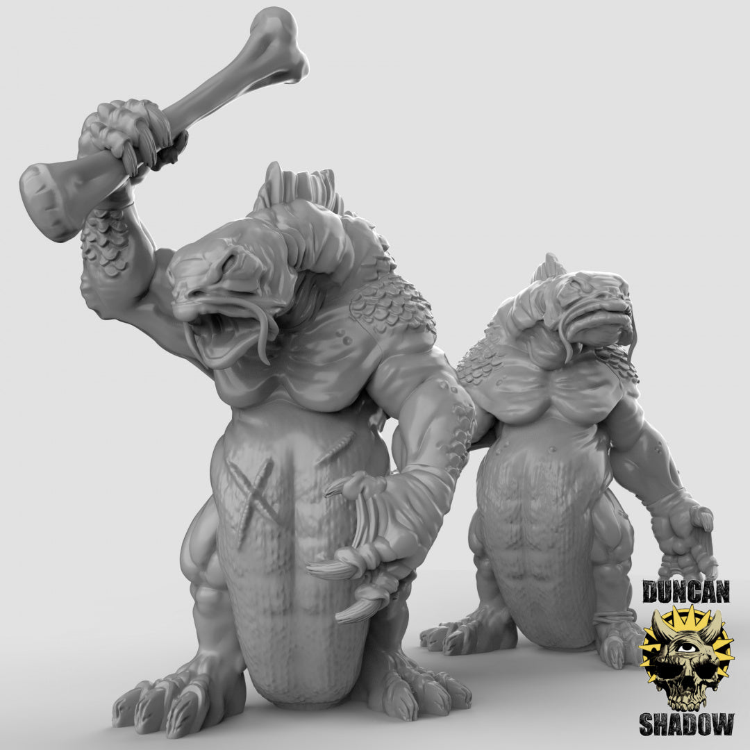 Gigantes de la gente pez Koa Toa | Sombra de Duncan | Compatible con Dragones y Mazmorras y Pathfinder
