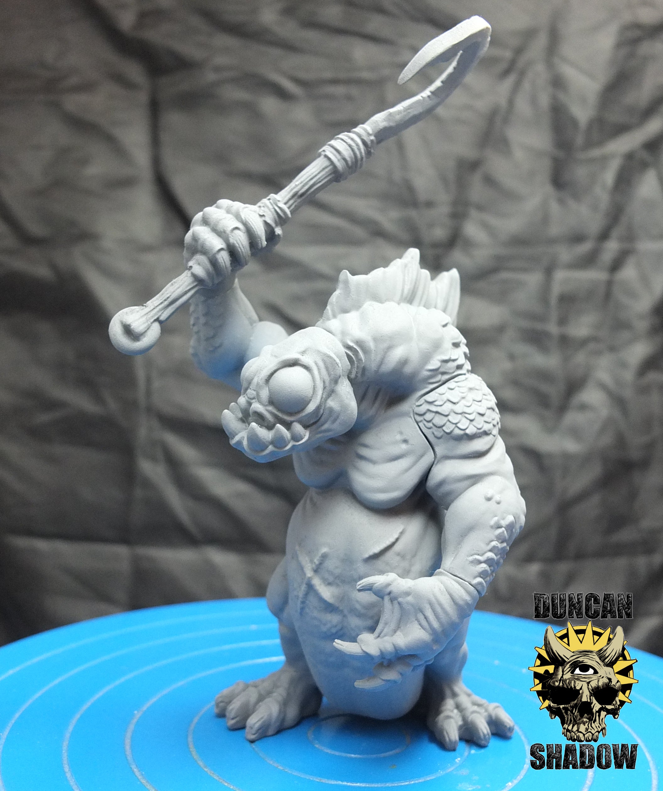 Gigantes de la gente pez Koa Toa | Sombra de Duncan | Compatible con Dragones y Mazmorras y Pathfinder