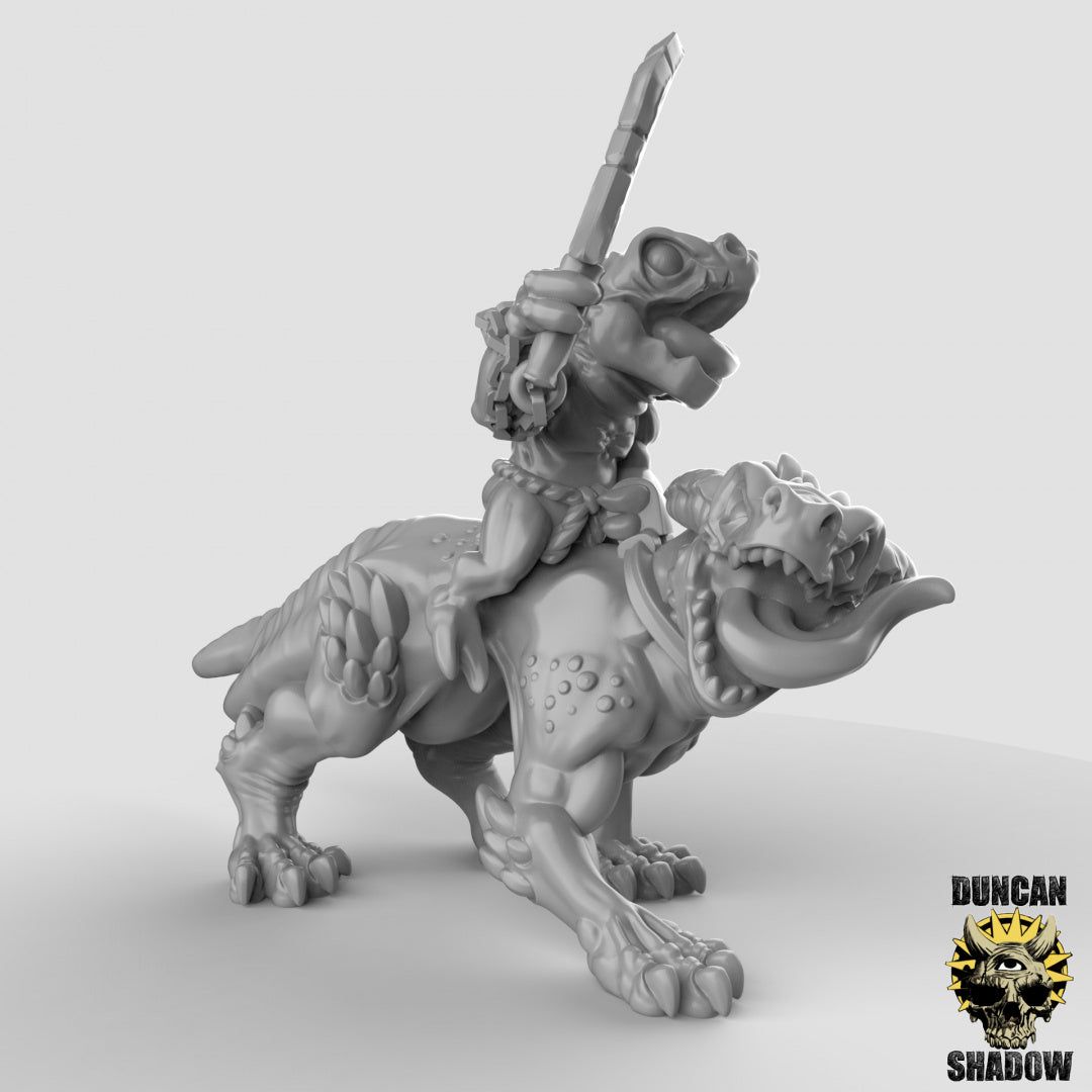 Kobold Beast Cavalry, Melee | Duncan Shadow | Compatible with Dungeons & Dragons and Pathfinder
