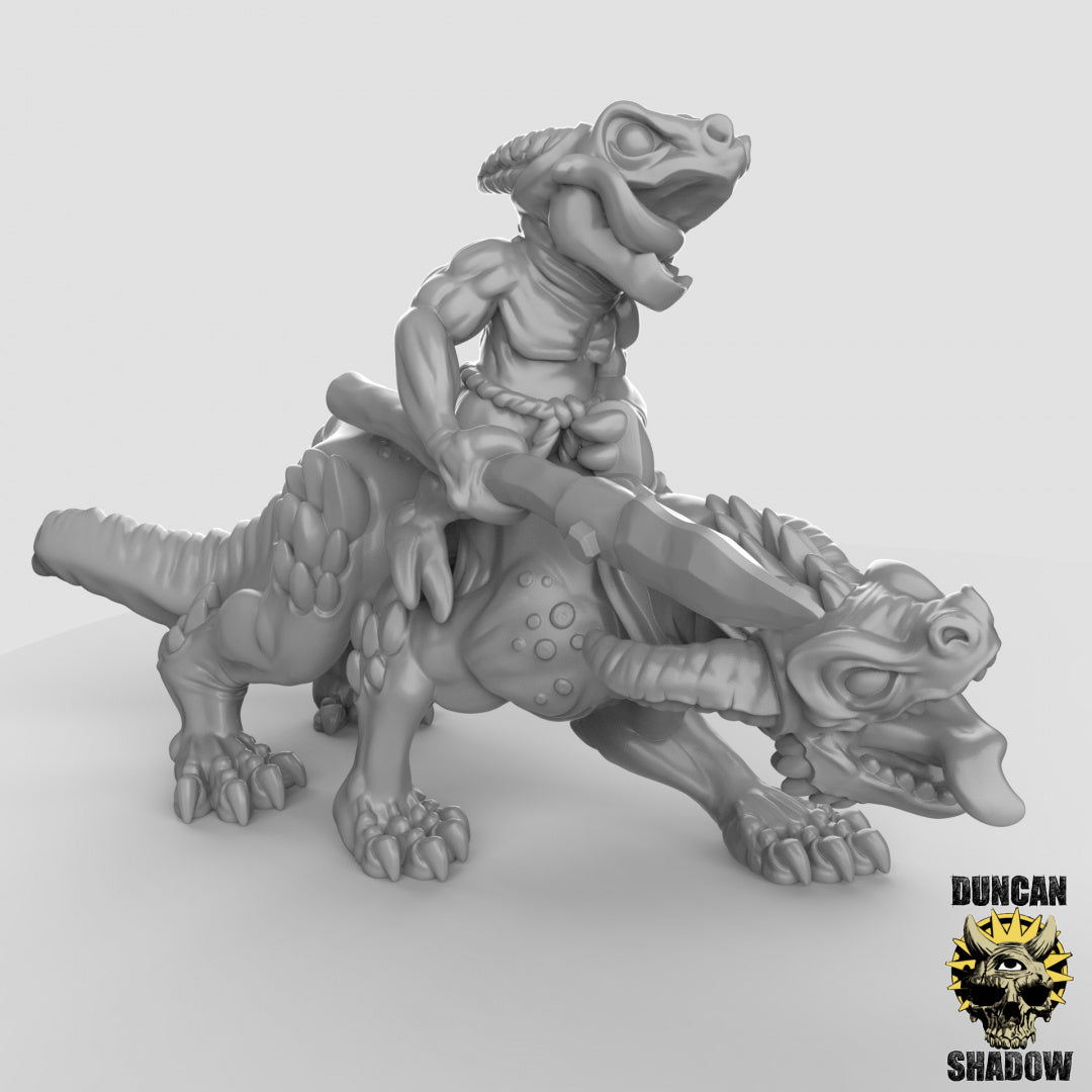 Kobold Beast Cavalry, Melee | Duncan Shadow | Compatible with Dungeons & Dragons and Pathfinder