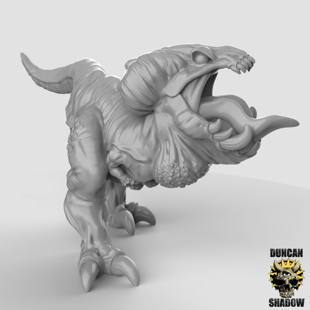 Kobold Cave Raptor Beasts | Duncan Shadow | Compatible with Dungeons & Dragons and Pathfinder