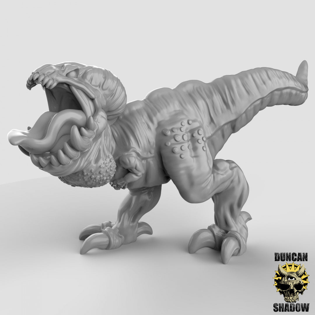 Kobold Cave Raptor Beasts | Duncan Shadow | Compatible with Dungeons & Dragons and Pathfinder