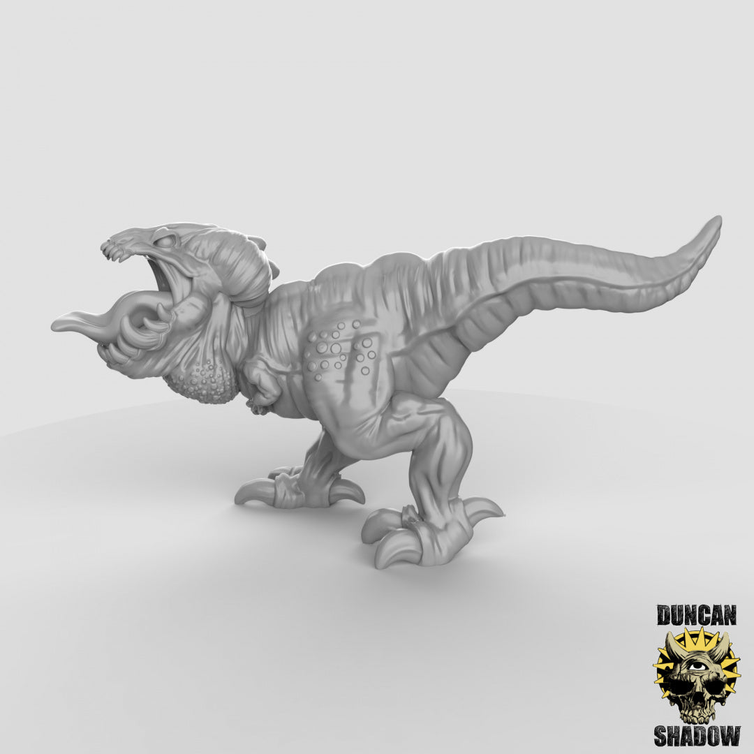 Kobold Cave Raptor Beasts | Duncan Shadow | Compatible with Dungeons & Dragons and Pathfinder