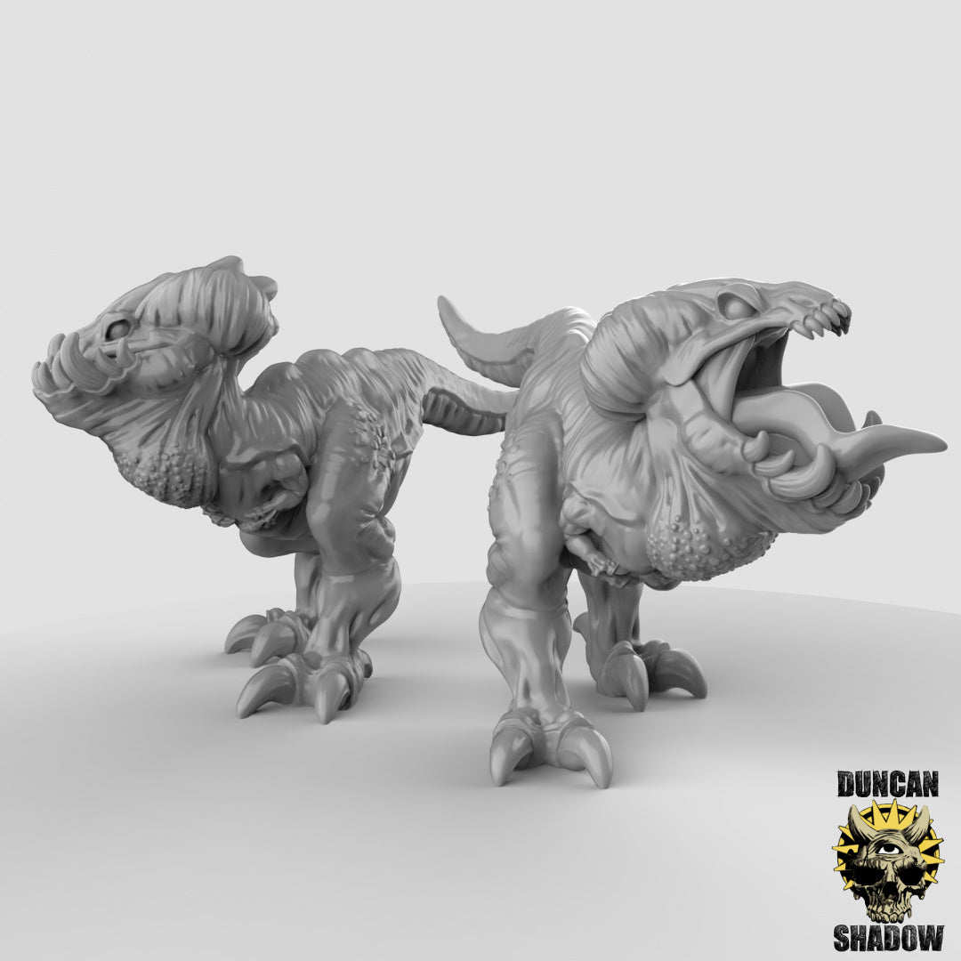 Kobold Cave Raptor Beasts | Duncan Shadow | Compatible with Dungeons & Dragons and Pathfinder