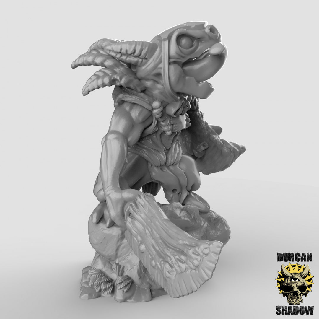 Kobold Chieftan | Duncan Shadow | Compatible with Dungeons & Dragons and Pathfinder