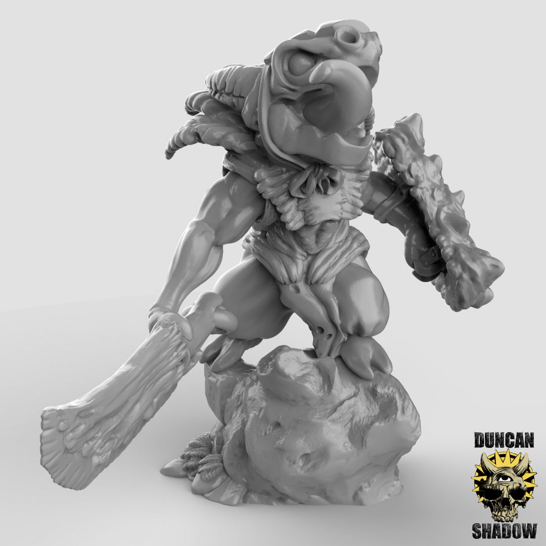 Kobold Chieftan | Duncan Shadow | Compatible with Dungeons & Dragons and Pathfinder