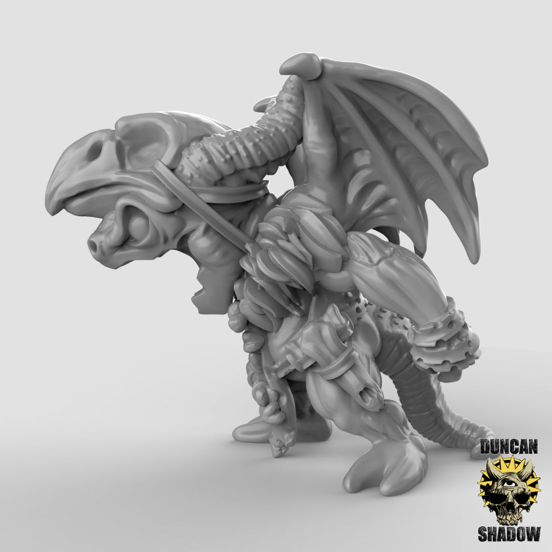 Kobold Winged Dragon Shaman | Duncan Shadow | Compatible with Dungeons & Dragons and Pathfinder