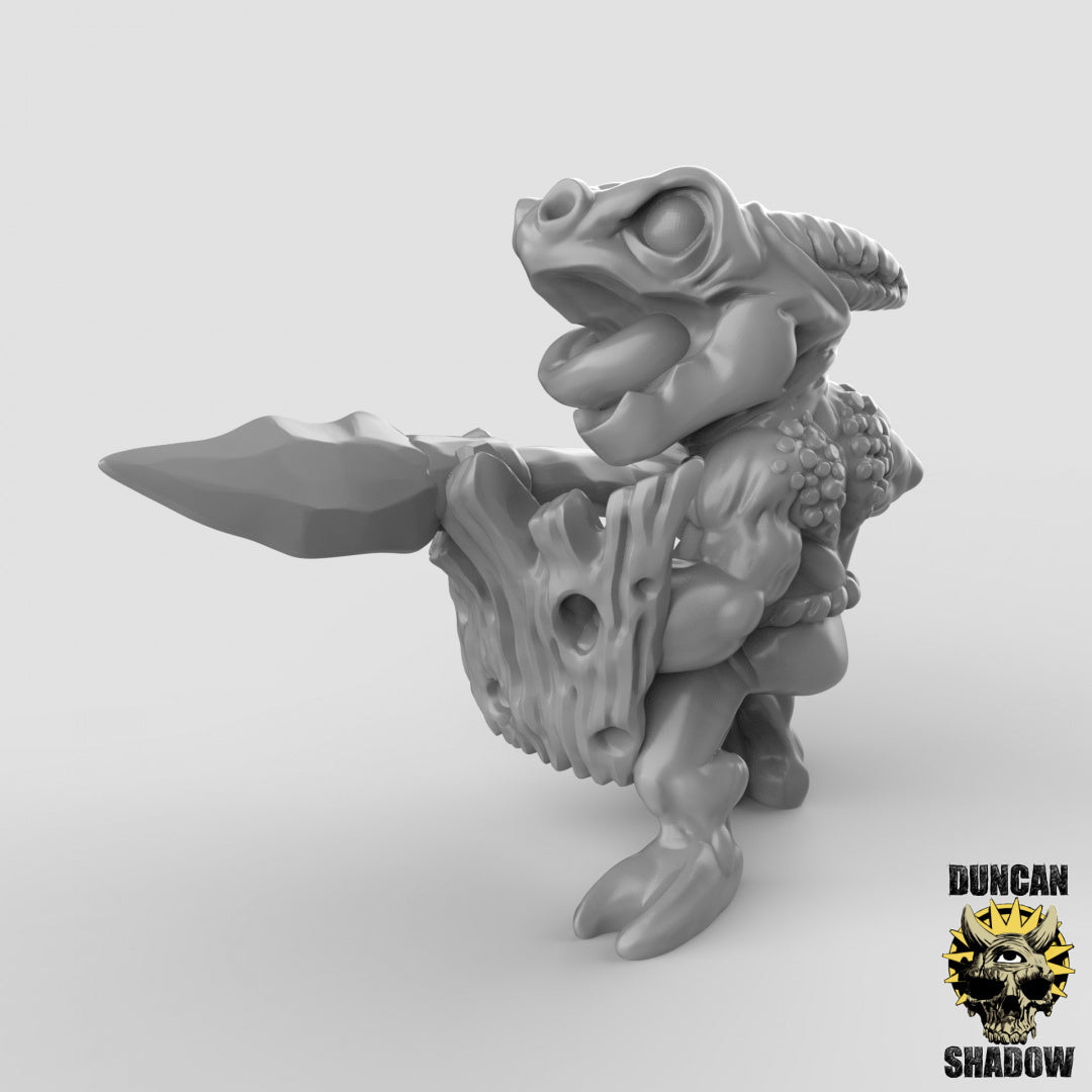 Kobold Rabble With Spears | Duncan Shadow | Compatible with Dungeons & Dragons and Pathfinder