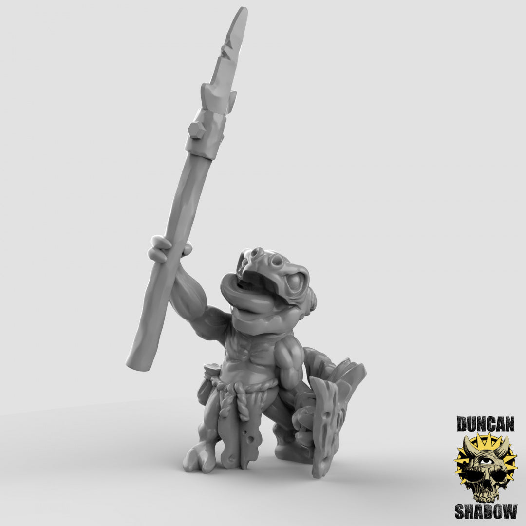 Kobold Rabble With Spears | Duncan Shadow | Compatible with Dungeons & Dragons and Pathfinder