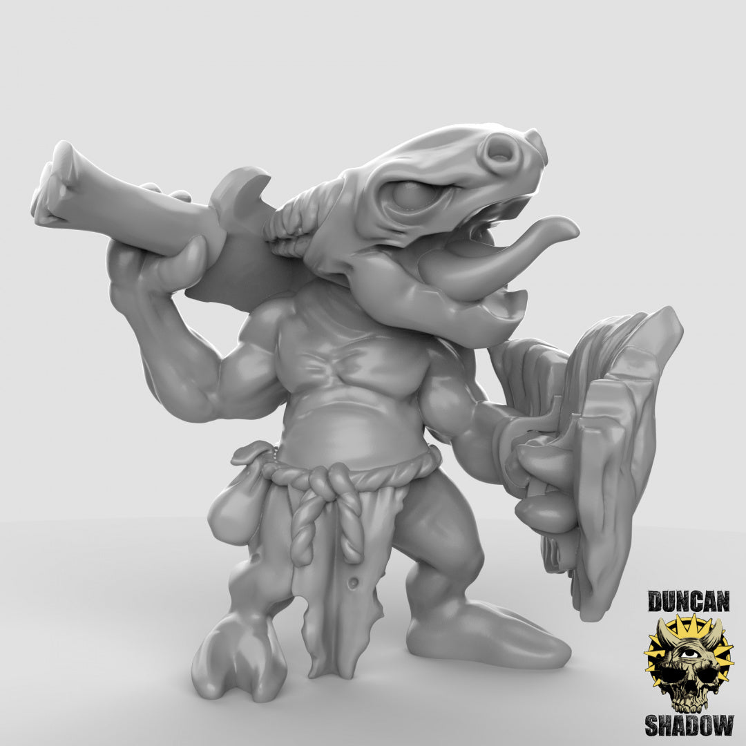 Kobold Rabble With Swords | Duncan Shadow | Compatible with Dungeons & Dragons and Pathfinder