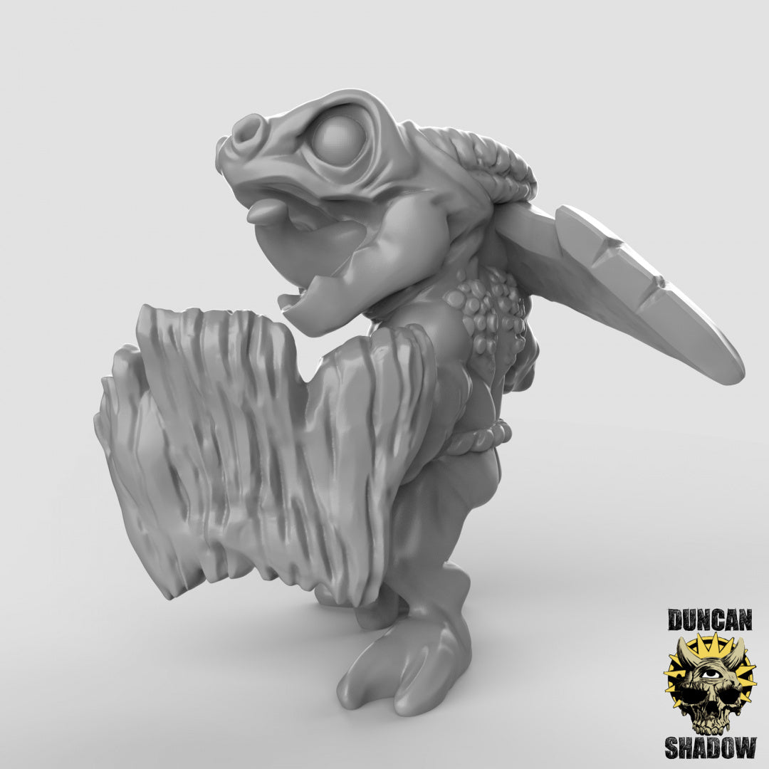 Kobold Rabble With Swords | Duncan Shadow | Compatible with Dungeons & Dragons and Pathfinder