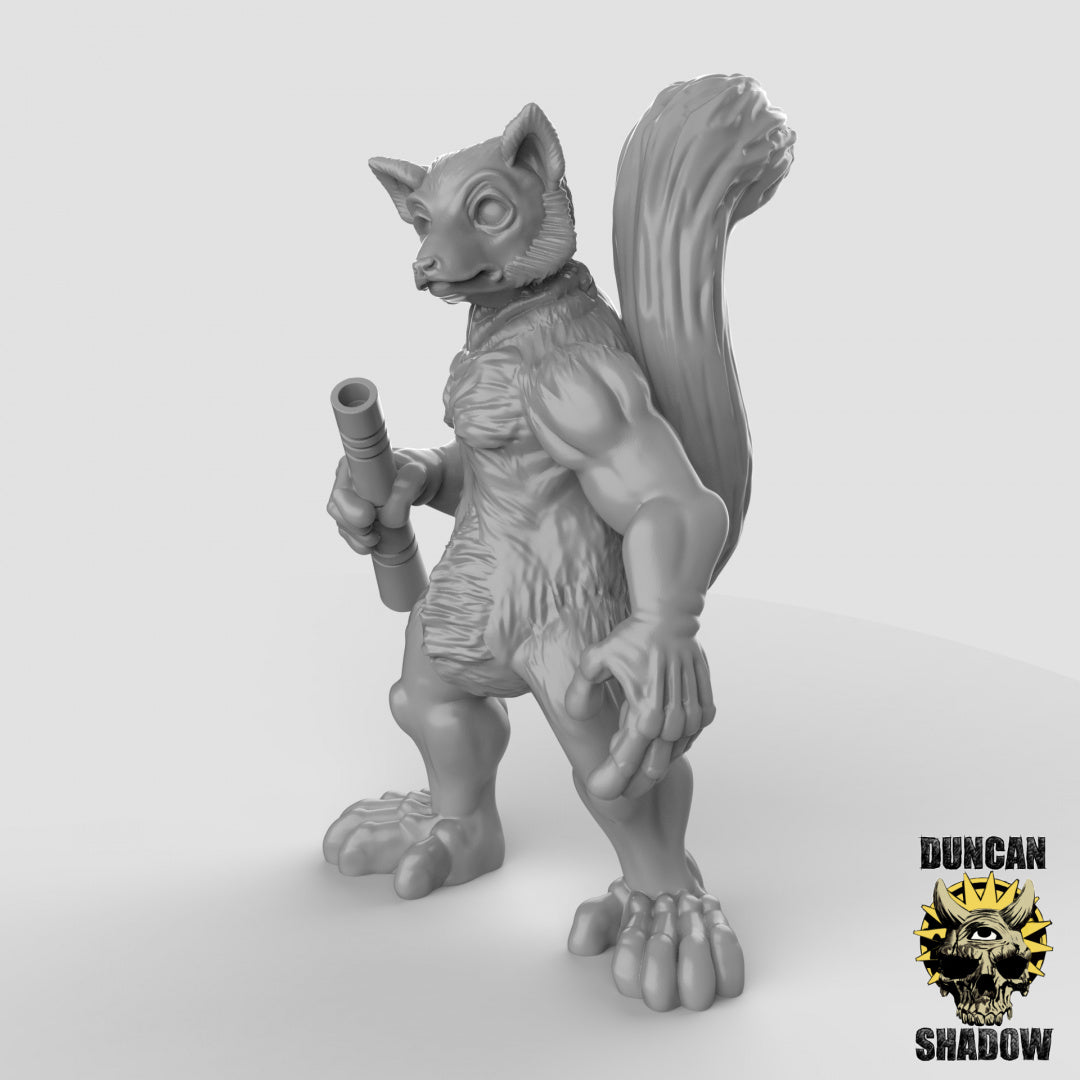 Lemurenvolk mit Blasrohren | Duncan Shadow | Kompatibel mit Dungeons & Dragons und Pathfinder