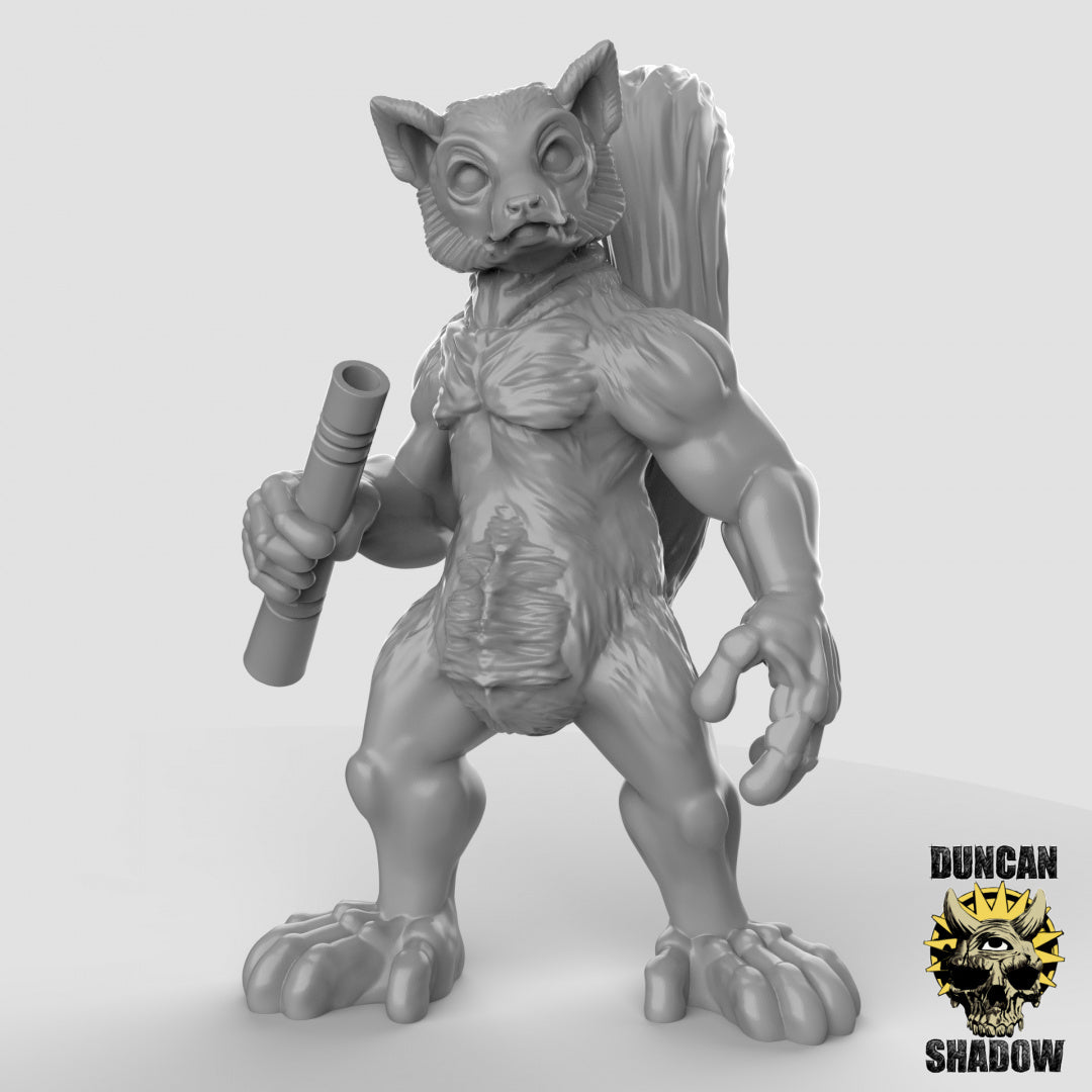 Lemurenvolk mit Blasrohren | Duncan Shadow | Kompatibel mit Dungeons & Dragons und Pathfinder