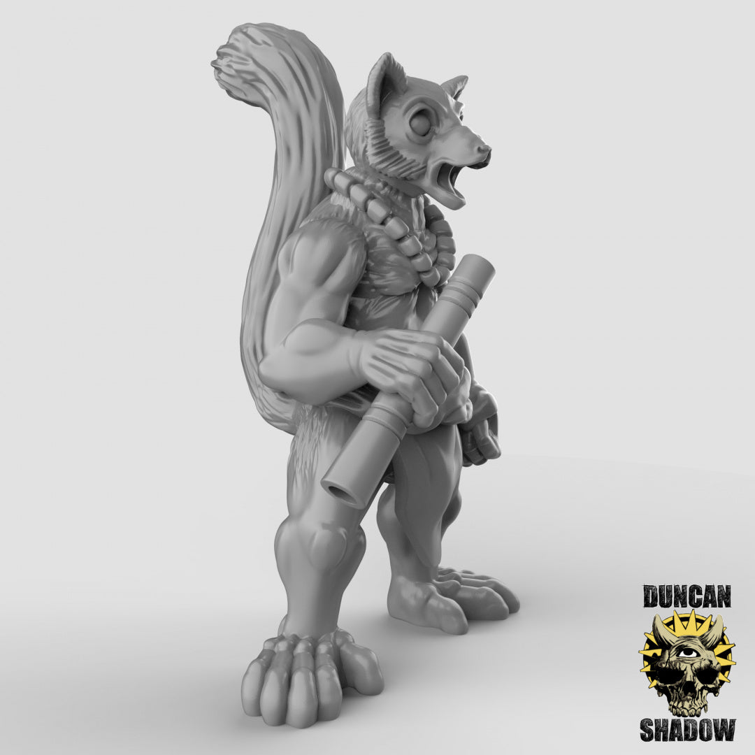 Lemurenvolk mit Blasrohren | Duncan Shadow | Kompatibel mit Dungeons & Dragons und Pathfinder