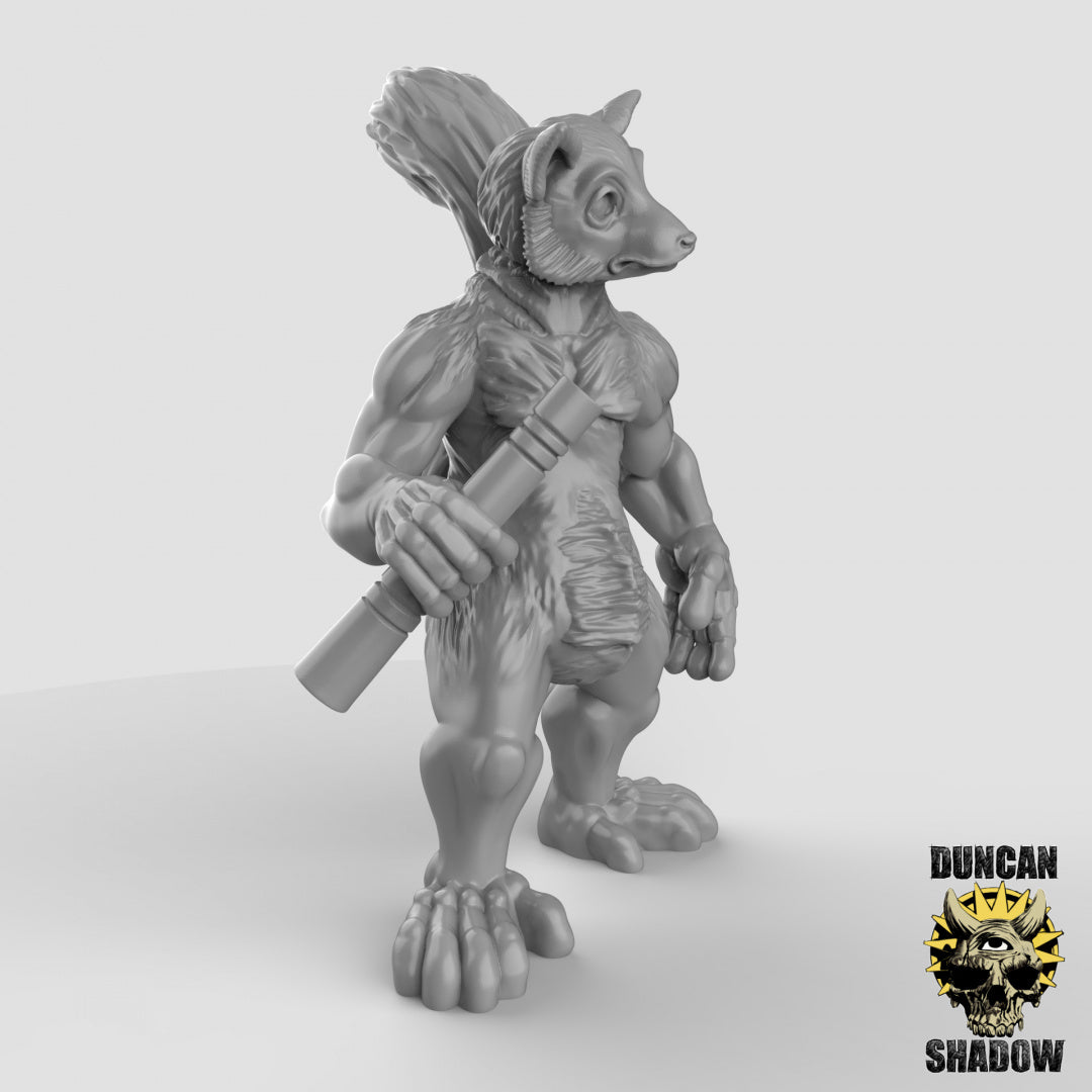 Lemurenvolk mit Blasrohren | Duncan Shadow | Kompatibel mit Dungeons & Dragons und Pathfinder