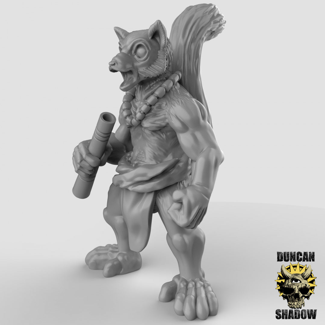 Lemurenvolk mit Blasrohren | Duncan Shadow | Kompatibel mit Dungeons & Dragons und Pathfinder