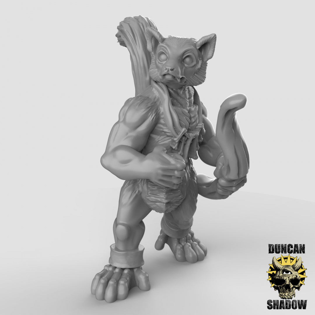 Lemurenvolk mit Bogen | Duncan Shadow | Kompatibel mit Dungeons & Dragons und Pathfinder