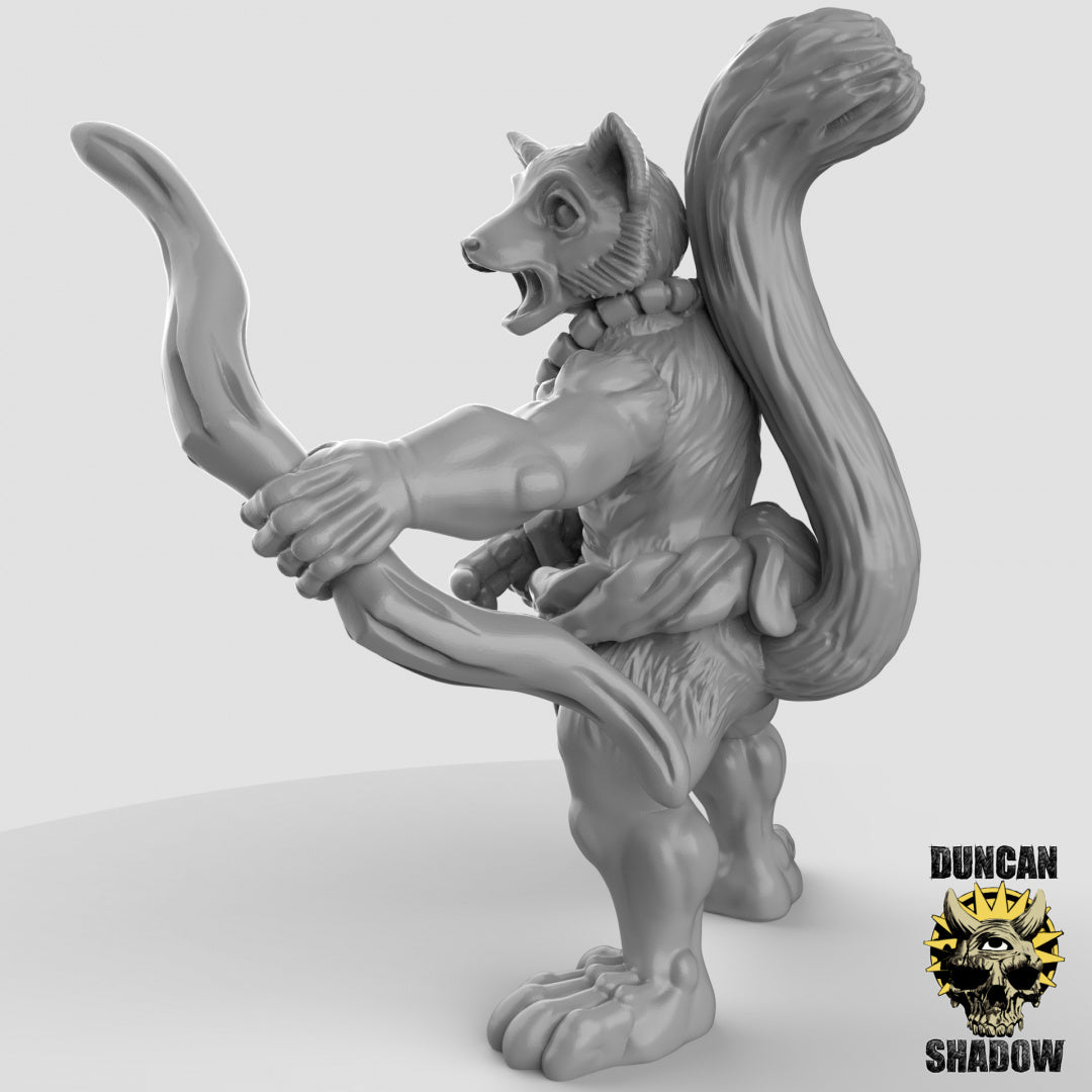 Lemurenvolk mit Bogen | Duncan Shadow | Kompatibel mit Dungeons & Dragons und Pathfinder