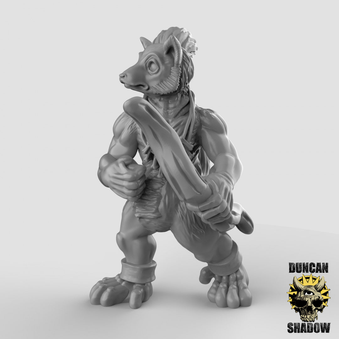 Lemurenvolk mit Bogen | Duncan Shadow | Kompatibel mit Dungeons & Dragons und Pathfinder