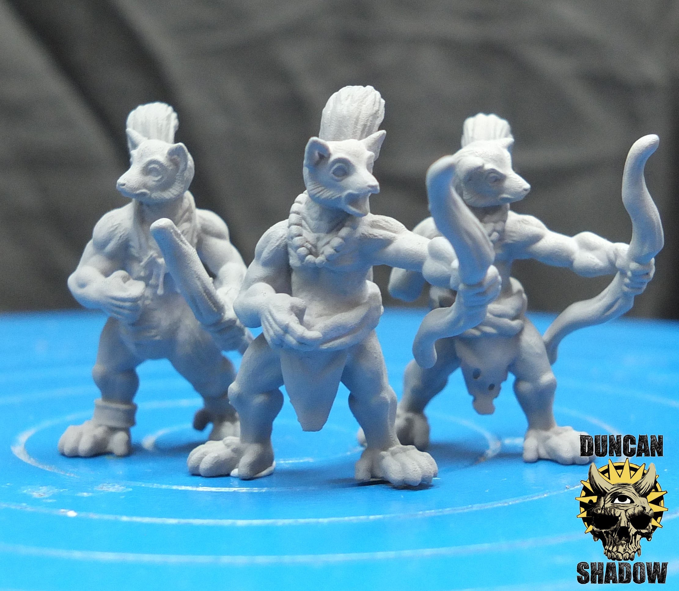 Lemurenvolk mit Bogen | Duncan Shadow | Kompatibel mit Dungeons & Dragons und Pathfinder