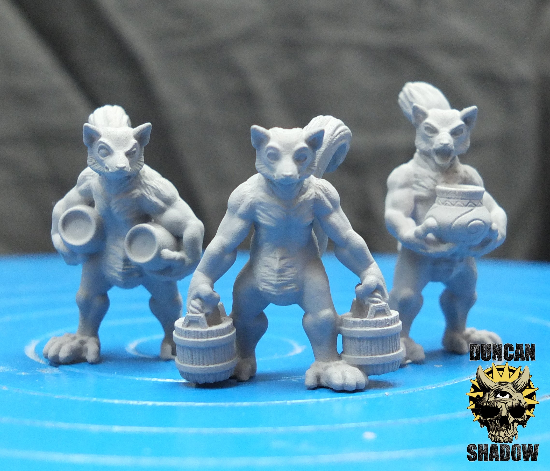 Lemur Folk Villagers | Duncan Shadow | Kompatibel mit Dungeons & Dragons und Pathfinder