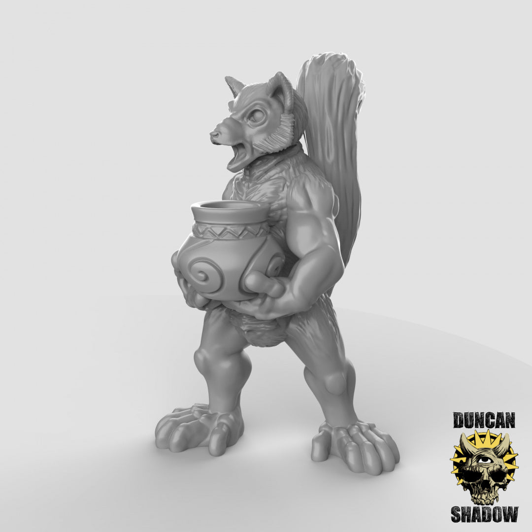 Lemur Folk Villagers | Duncan Shadow | Kompatibel mit Dungeons & Dragons und Pathfinder