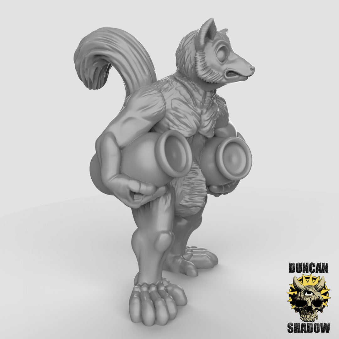 Lemur Folk Villagers | Duncan Shadow | Kompatibel mit Dungeons & Dragons und Pathfinder