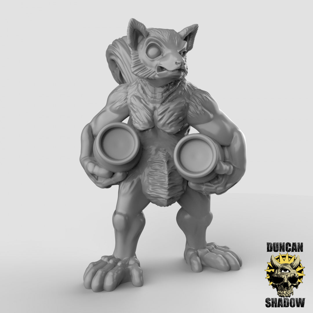 Lemur Folk Villagers | Duncan Shadow | Kompatibel mit Dungeons & Dragons und Pathfinder