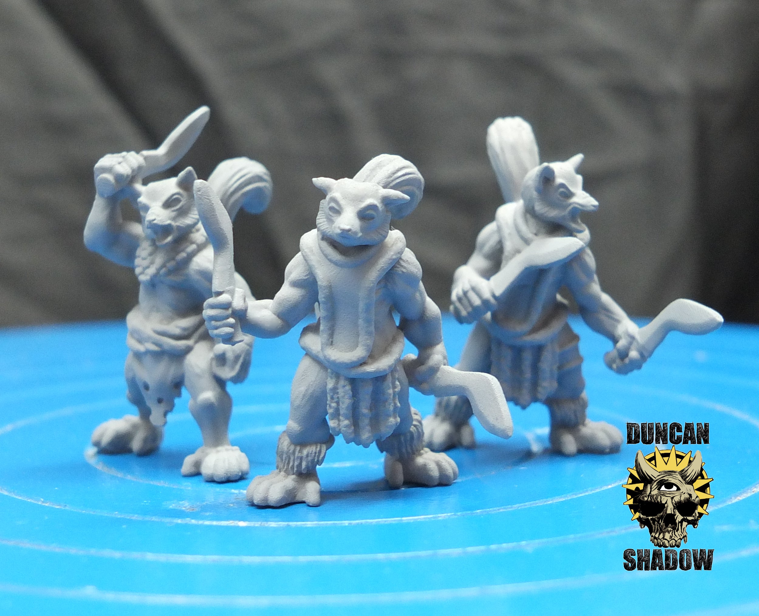 Lemurenvolk mit Kukris | Duncan Shadow | Kompatibel mit Dungeons & Dragons und Pathfinder