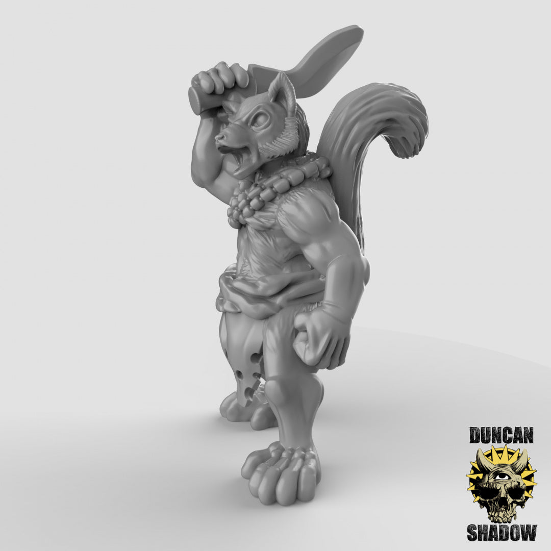 Lemurenvolk mit Kukris | Duncan Shadow | Kompatibel mit Dungeons & Dragons und Pathfinder